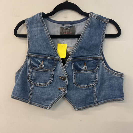 Torrid Medium Wash Cropped Vest Top 00