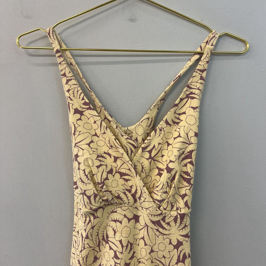 Patagonia Purple/ Beige Print Dress Small
