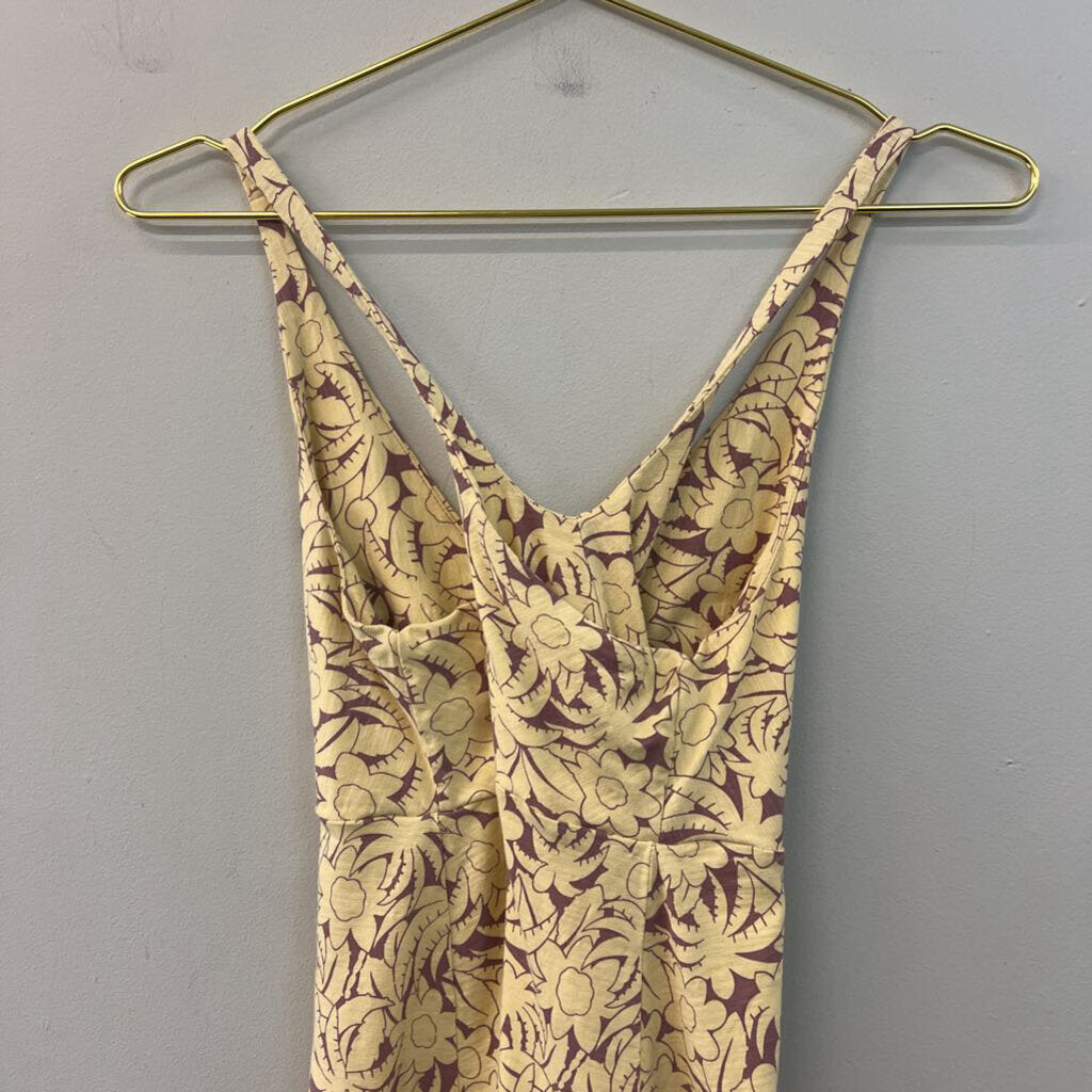 Patagonia Purple/ Beige Print Dress Small