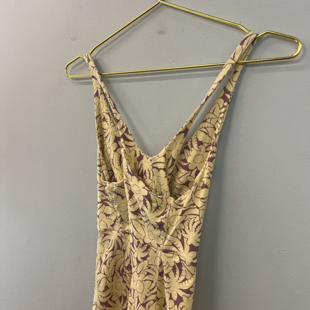Patagonia Purple/ Beige Print Dress Small