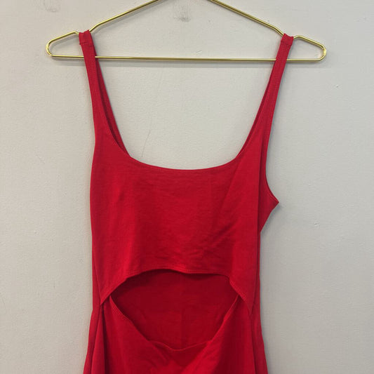 Rolla Coster Red Cut Out Front Tank Dress Medium