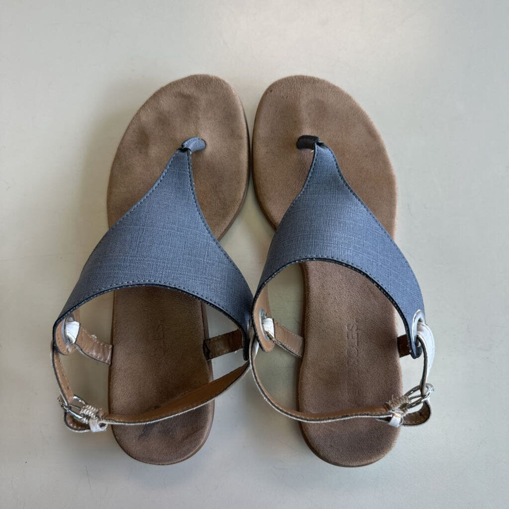 Aerosoles Grey/ Brown Sandals 7.5