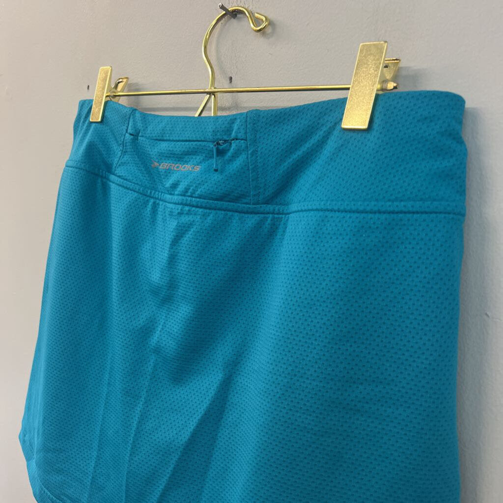 Brooks Blue Athletic Skort Medium