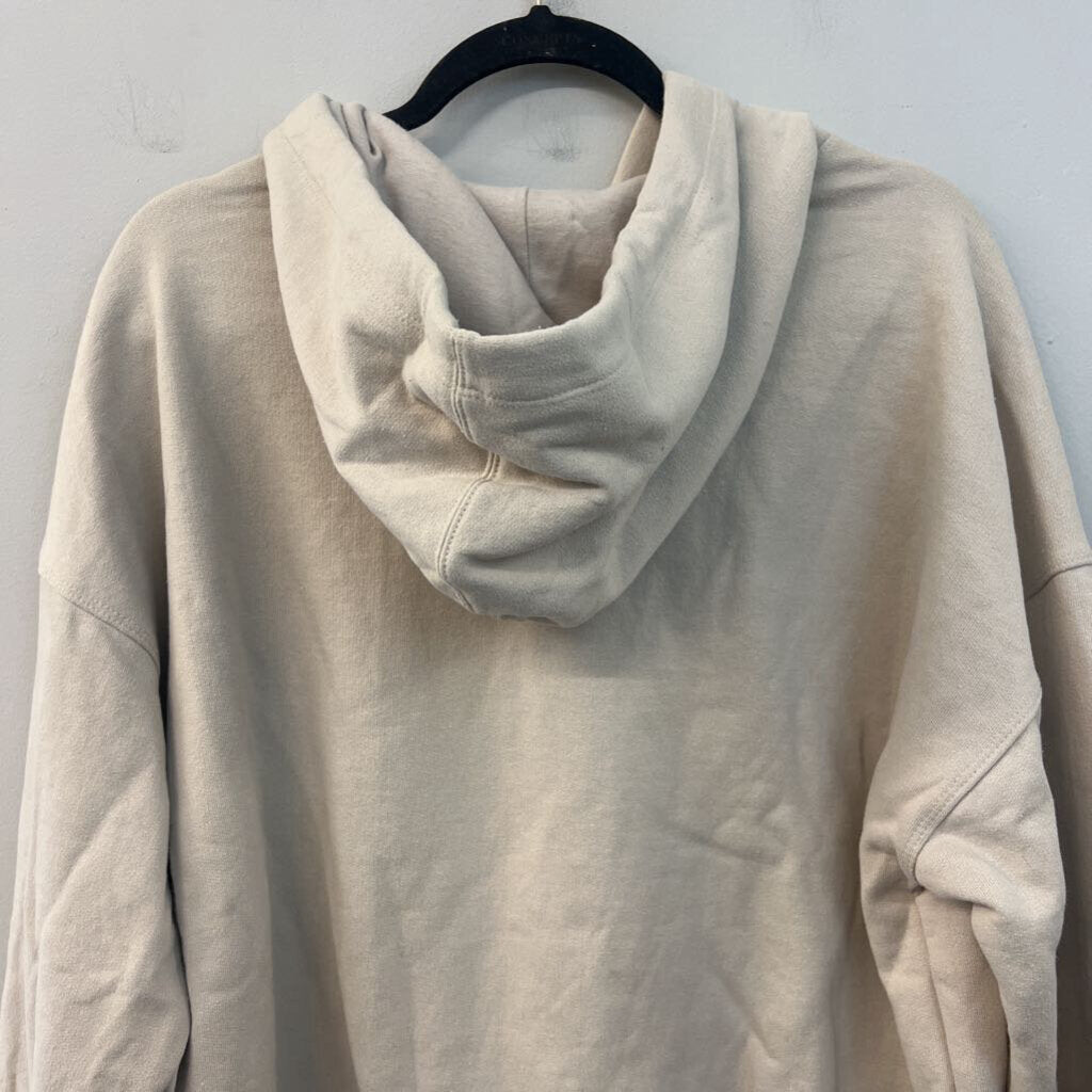 Champion Beige/ Multi Carolina Hoodie Large