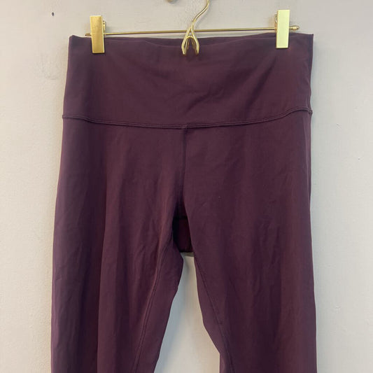 Lululemon Purple Cropped Leggings 8