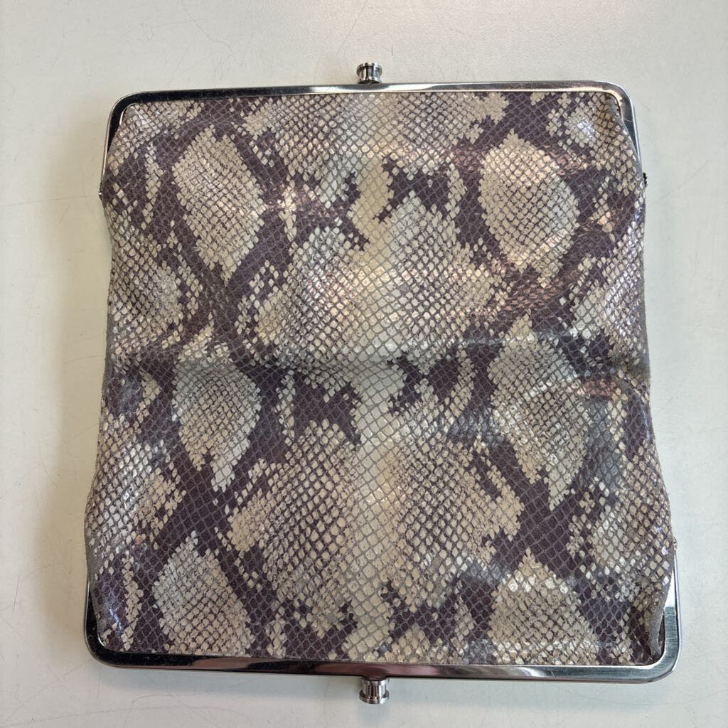Hobo Snakeskin Lauren Clutch Wallet