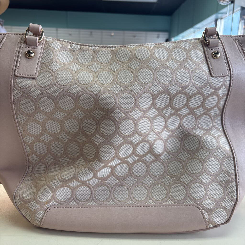 Nine West Gold Zipper Side Bag