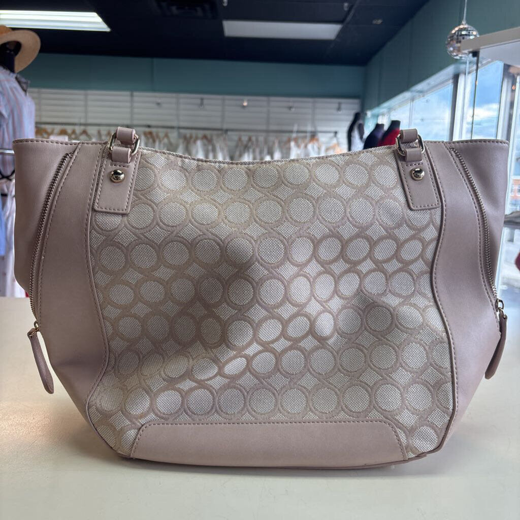 Nine West Gold Zipper Side Bag
