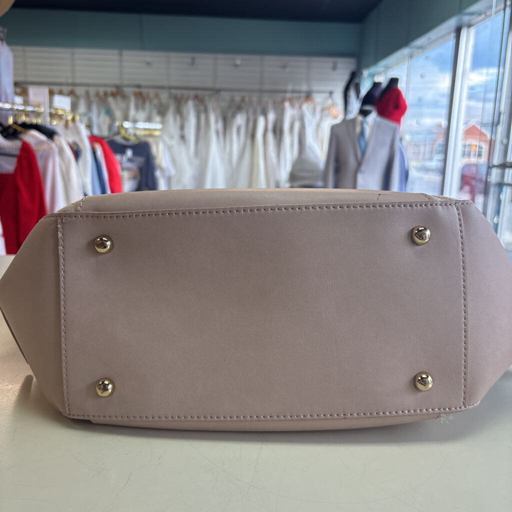 Nine West Gold Zipper Side Bag