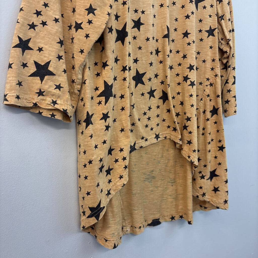 Paper Lace Star Hi-Low Short Sleeve Top Medium