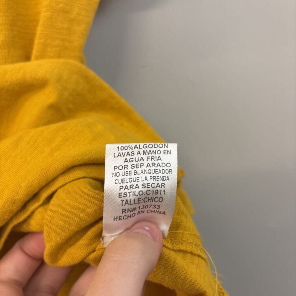 Umgee Distressed Edge T-Shirt Small