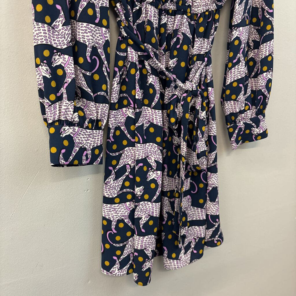 Kate Spade Panther Dot Dress Large