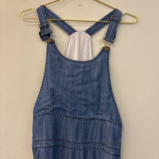 Neways Drop Crotch Chambray Overalls 40