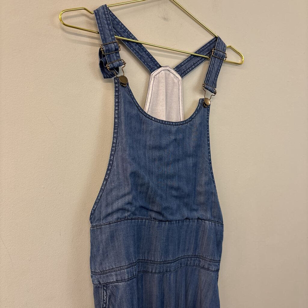 Neways Drop Crotch Chambray Overalls 40