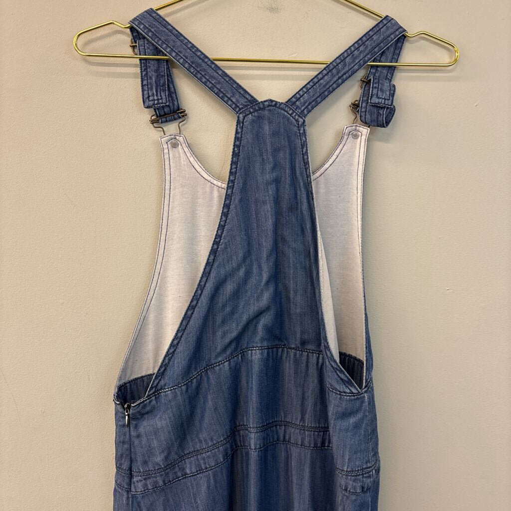 Neways Drop Crotch Chambray Overalls 40