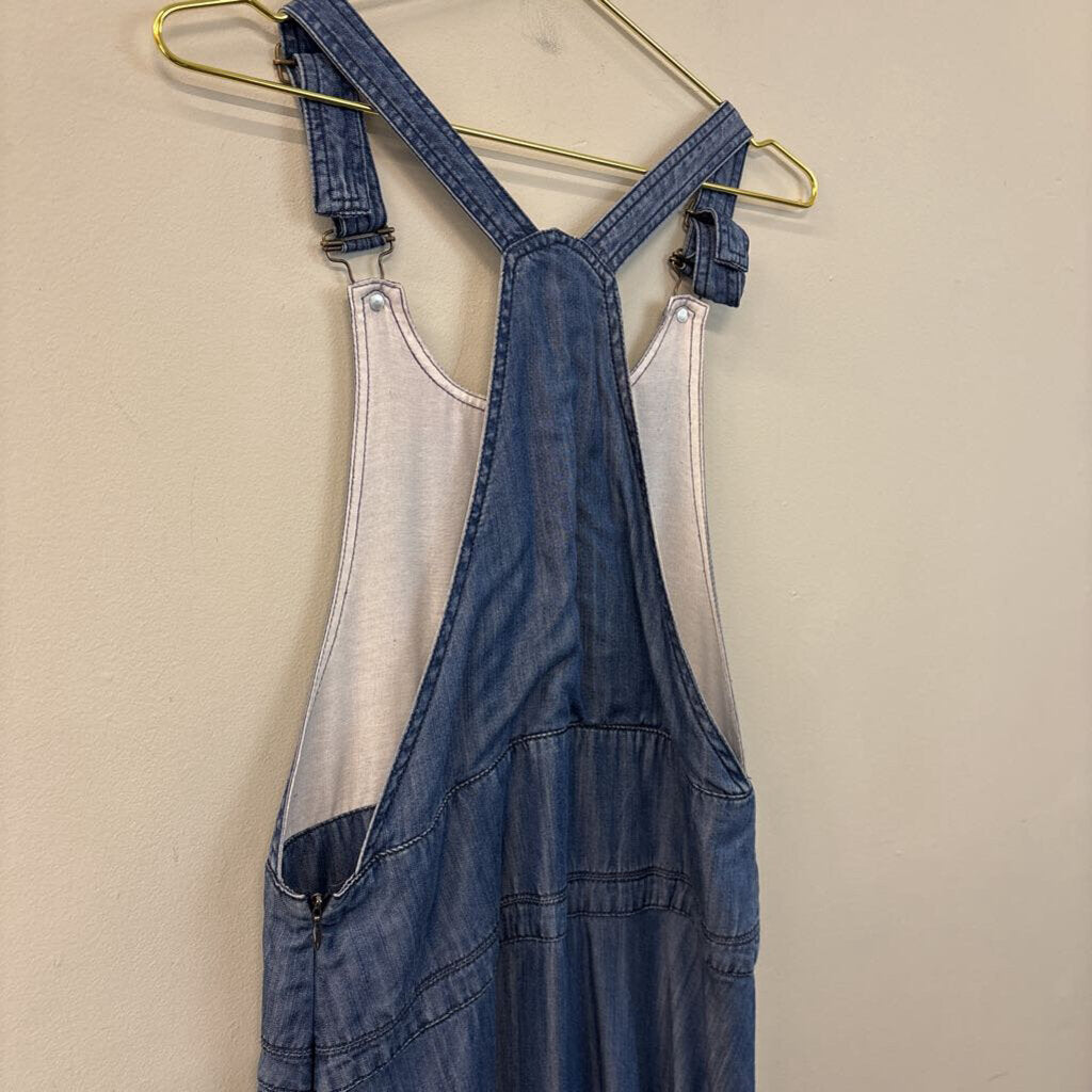 Neways Drop Crotch Chambray Overalls 40