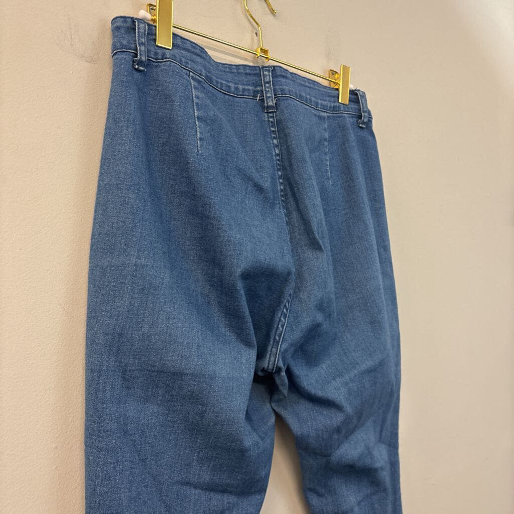 Flared Medium Wash Jeans Medium