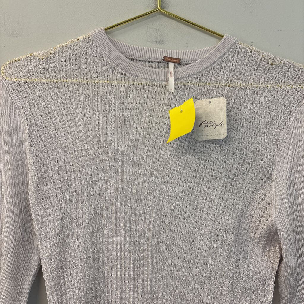 Free People Knit Long Sleeve Top Medium