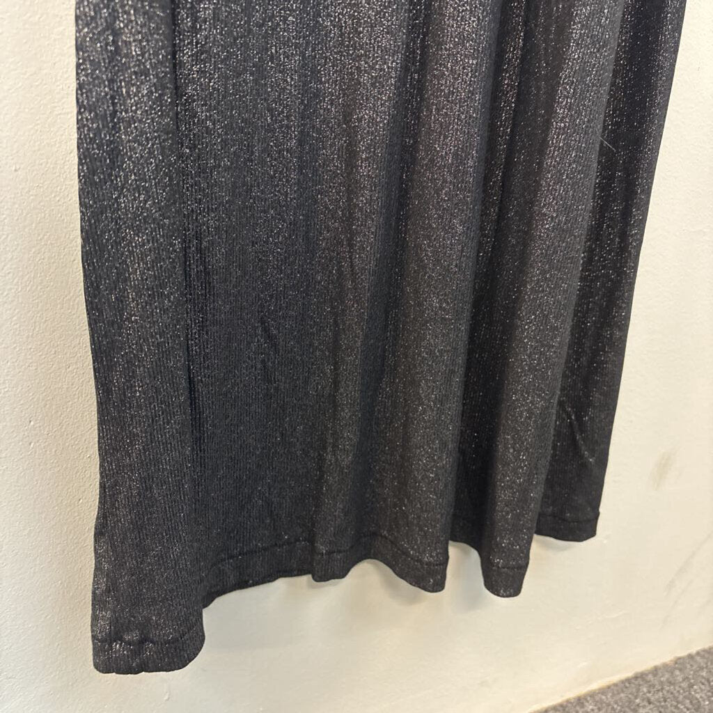 Skims Ribbed Metallic Stretch Maxi Dress 2X