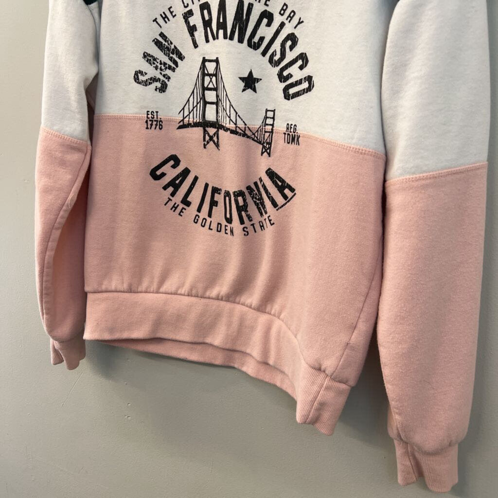 Klesis Land Color Block San Francisco Long Sleeve Pullover Small