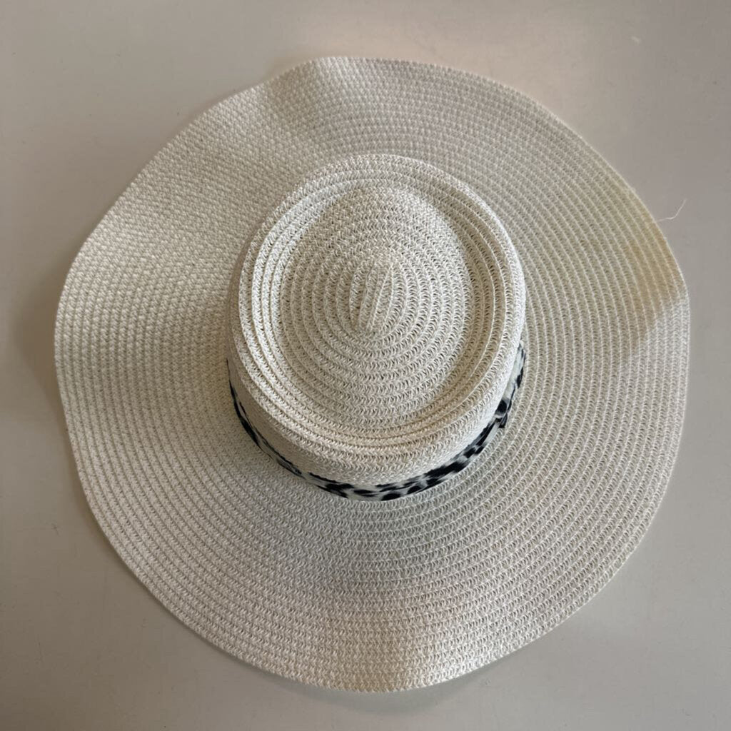 Marcus Adler Cream/ Leopard Sun Hat