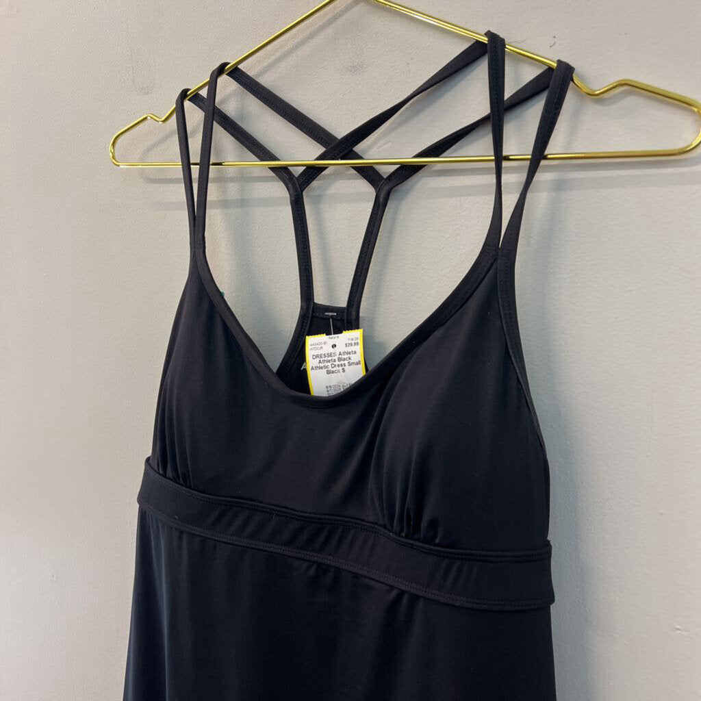 Athleta Black Athletic Dress Small