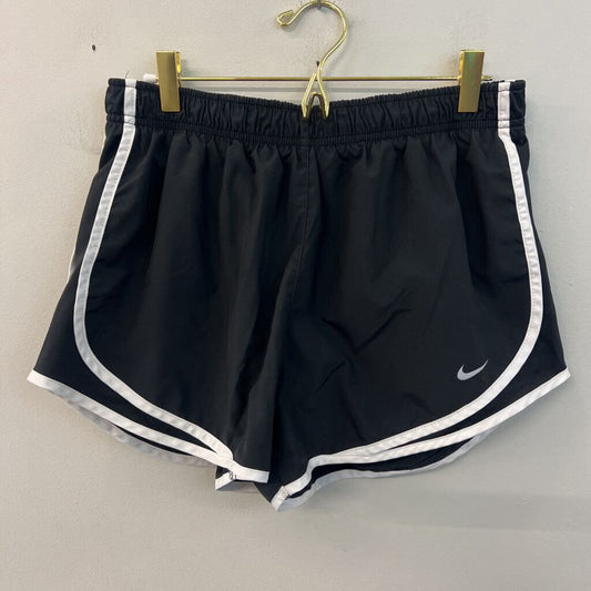 Nike Black/ White Athletic Shorts Large