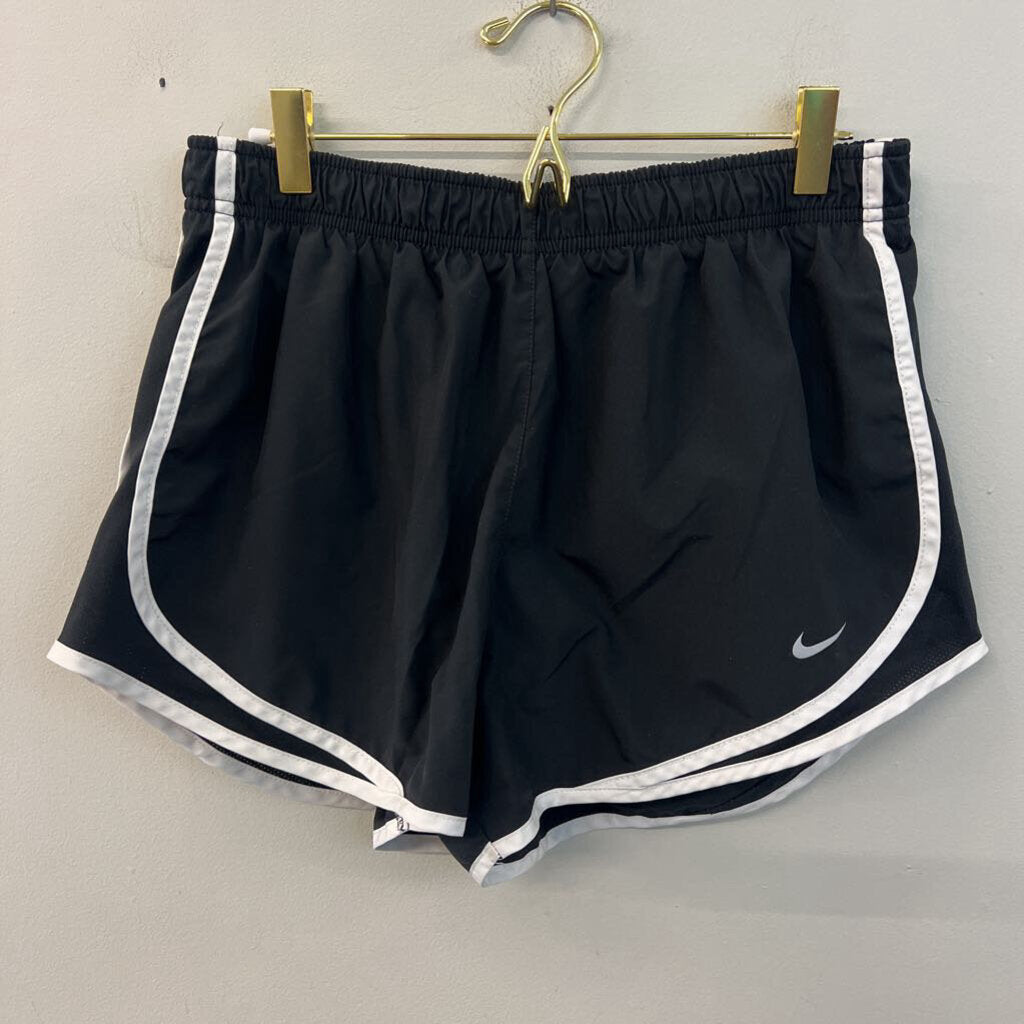 Nike Black/ White Athletic Shorts Large