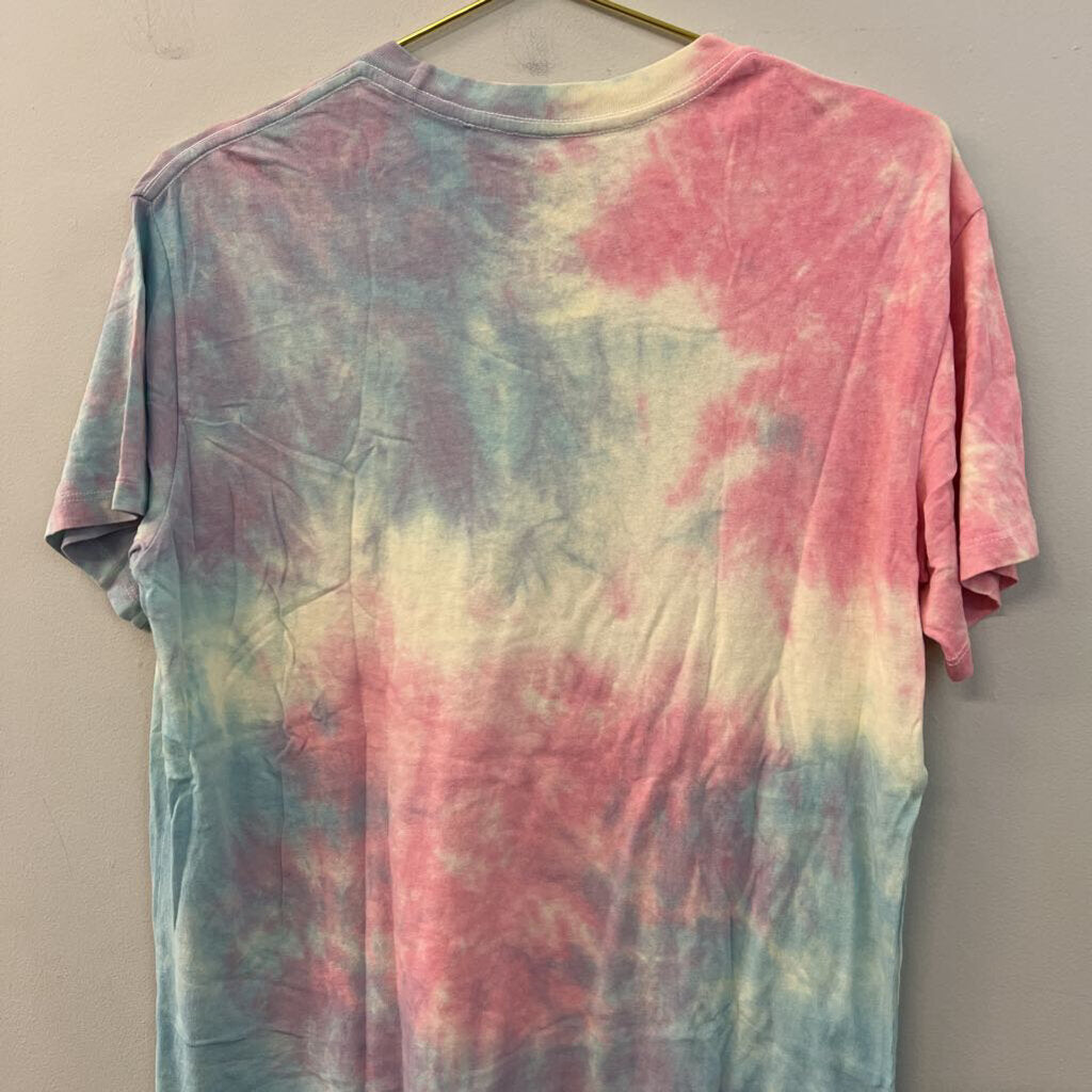 Def Leppard Tie Dye Short Sleeve Graphic Tee Medium