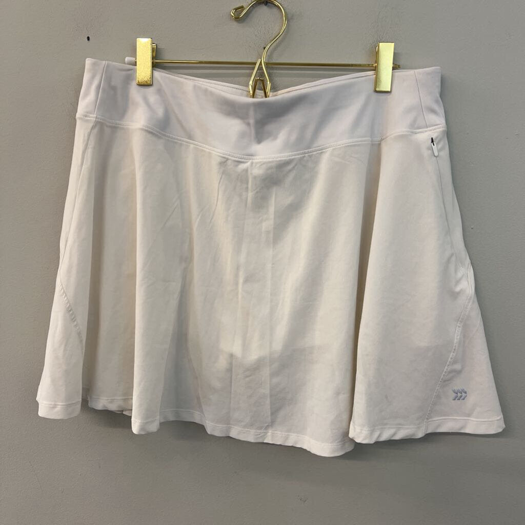 All In Motion White Athletic Skort Extra Large
