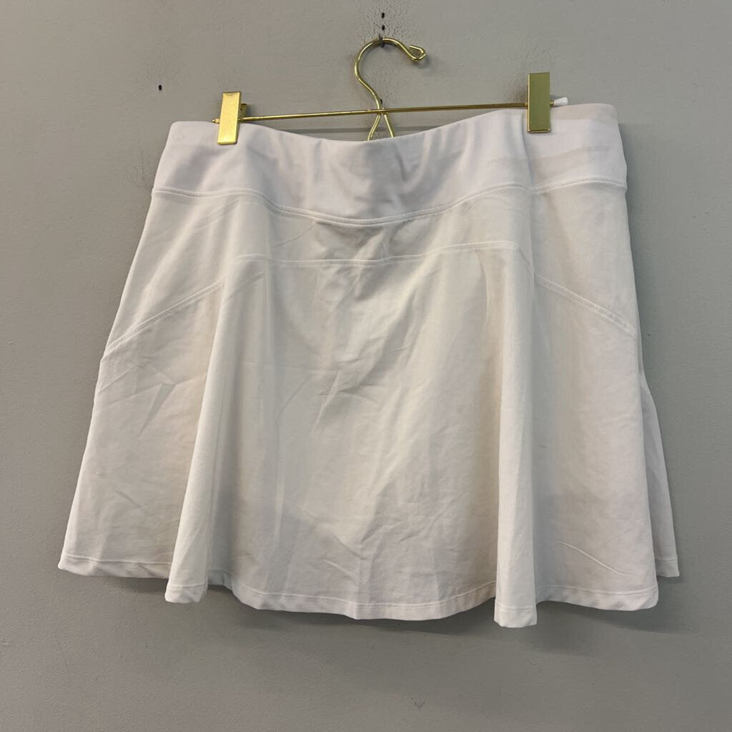 All In Motion White Athletic Skort Extra Large