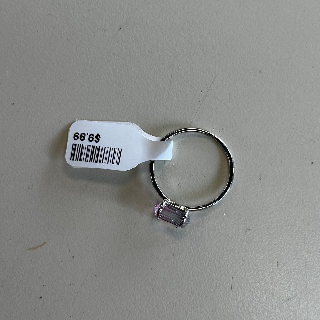 Pura Vida Silver Quartz Ring Size 9