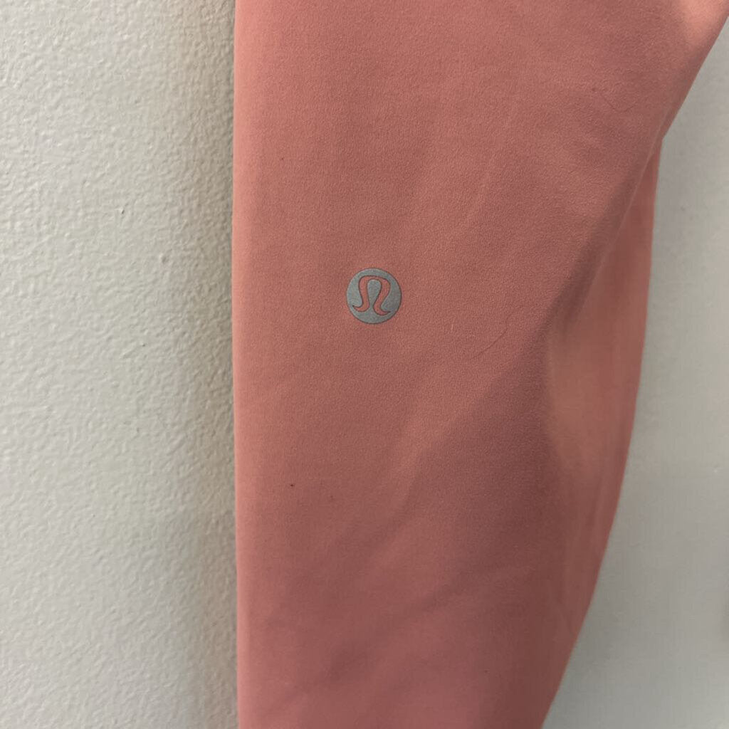 Lululemon Pink Cropped Athletic Leggings 14