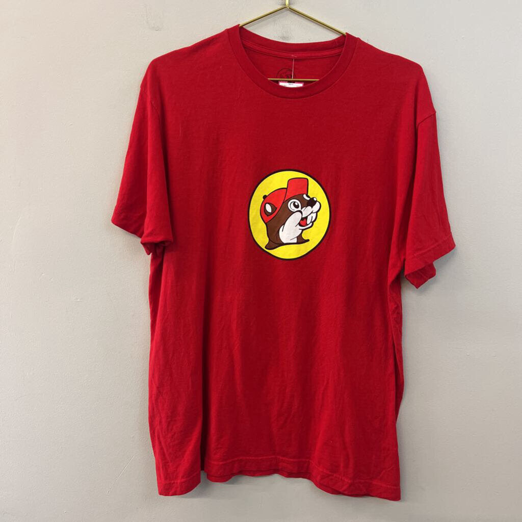 Bucees Red Short Sleeve Graphic Tee Large
