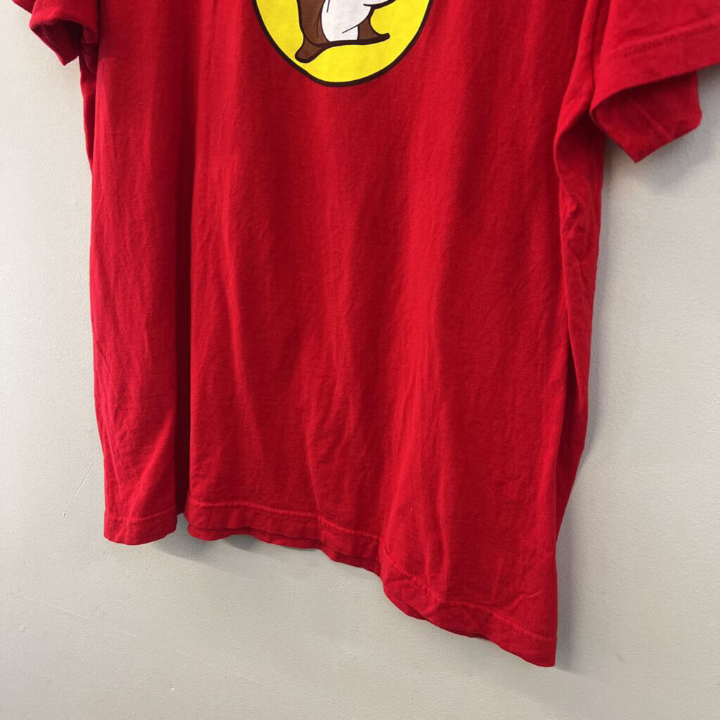 Bucees Red Short Sleeve Graphic Tee Large
