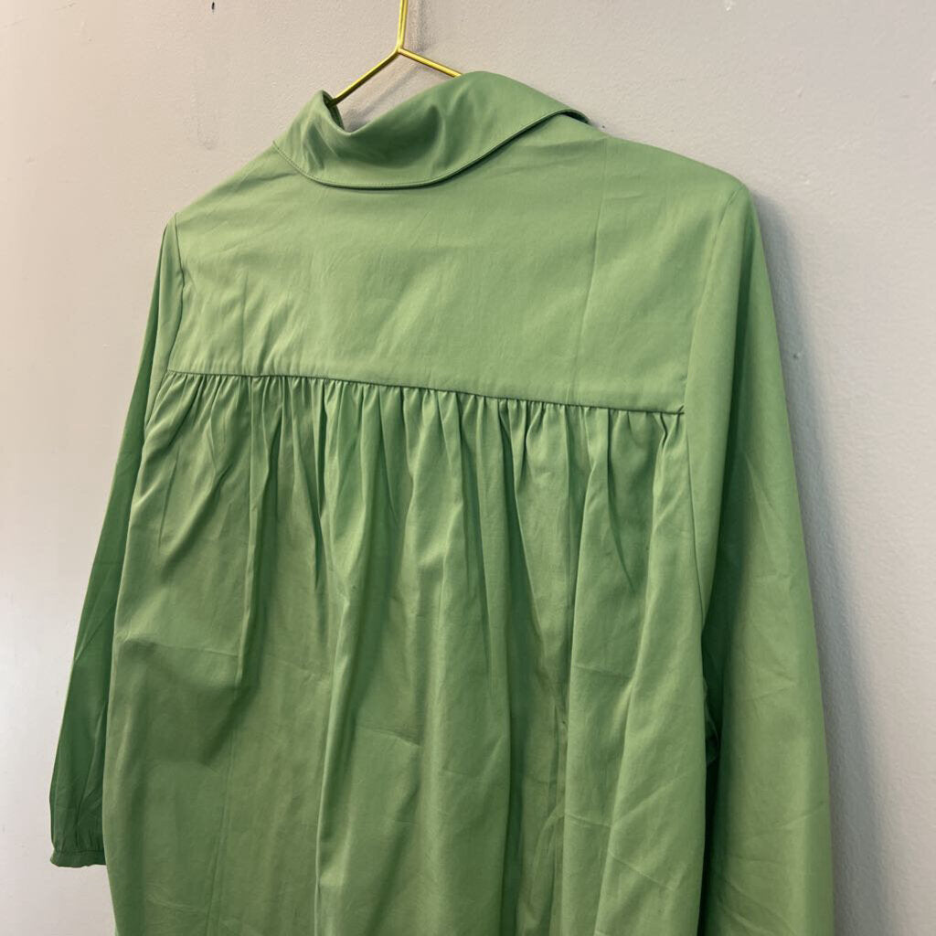Harshman Green Long Sleeve Delano Top Medium