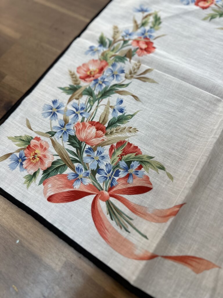 Yves Saint Laurant Floral Scarf YSL