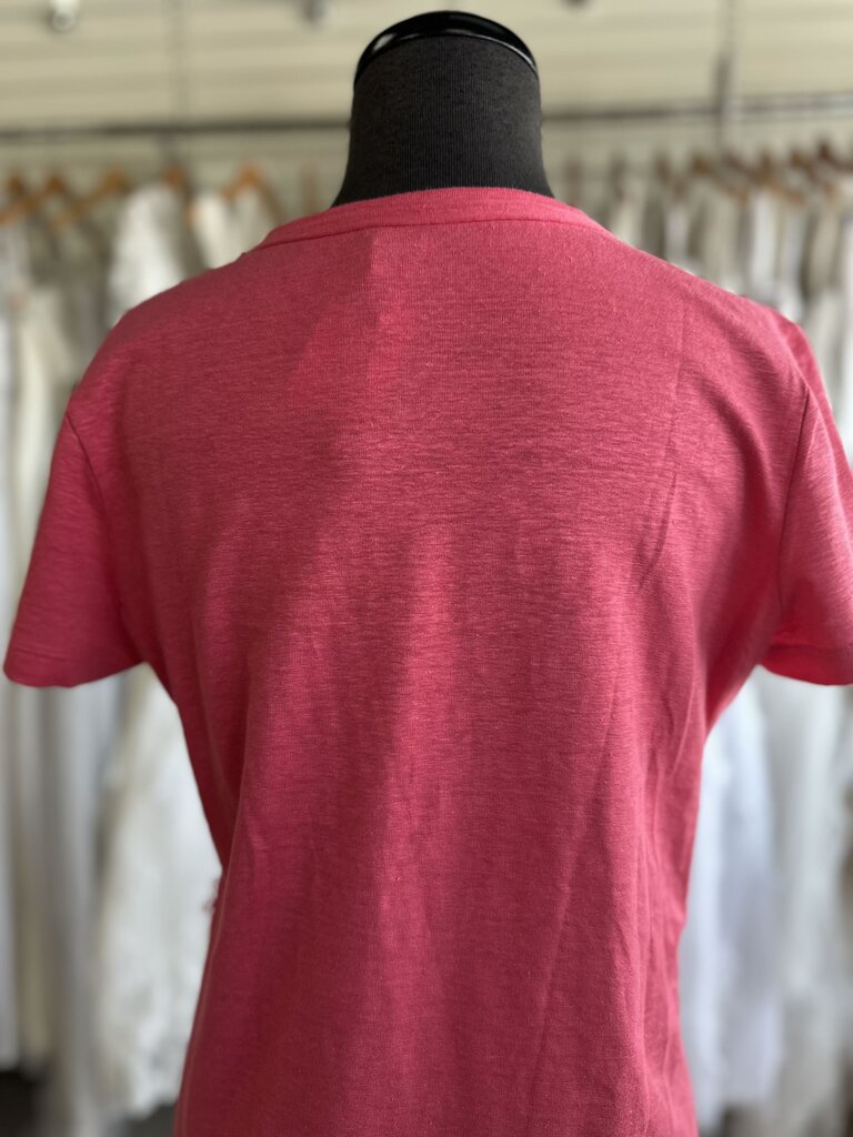 Louis Vuitton Pink Logo Embroidered Lace Large