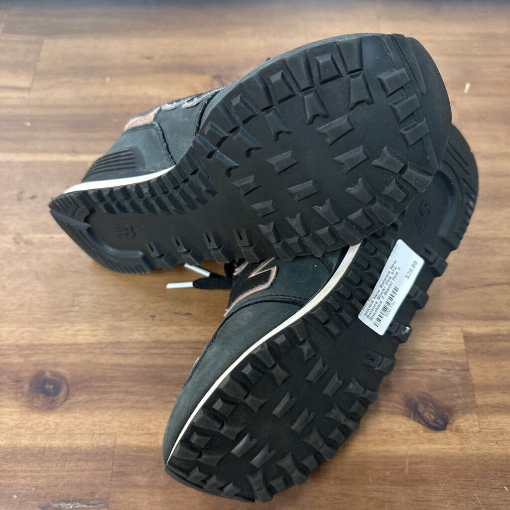 New Balance Black/ Pink 574 Sneakers 7