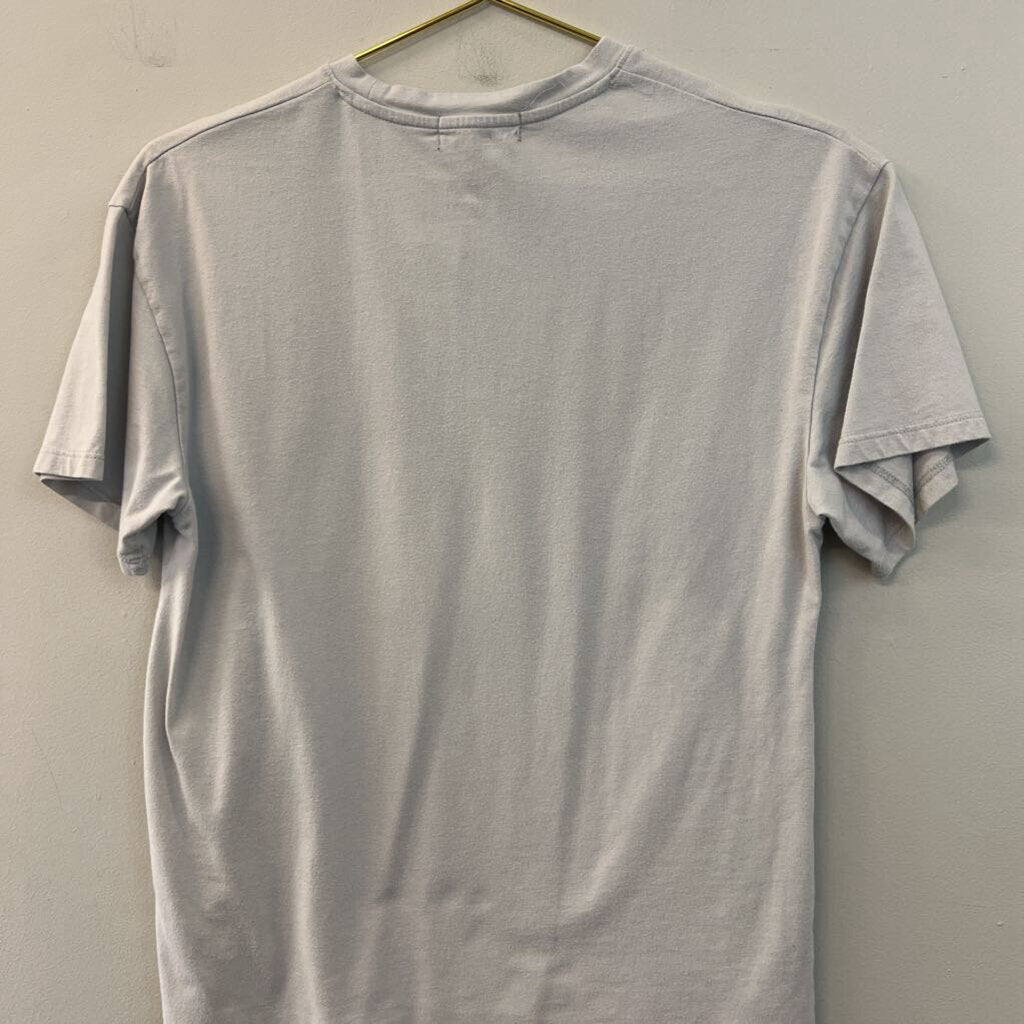 Streetwear Society Grey Mystical Soul Short Sleeve Graphic Tee Small