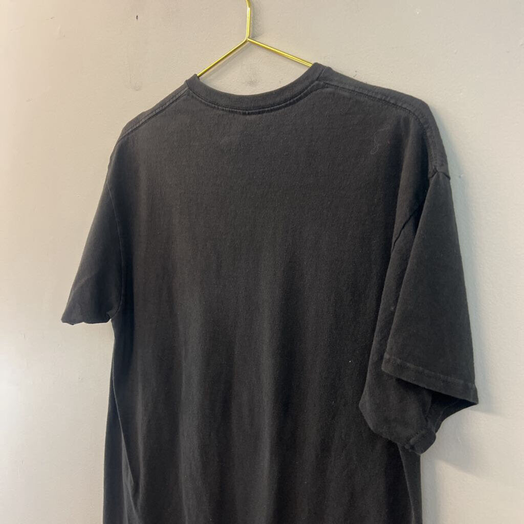 Black/ Multi MTV Short Sleeve Graphic Tee Large