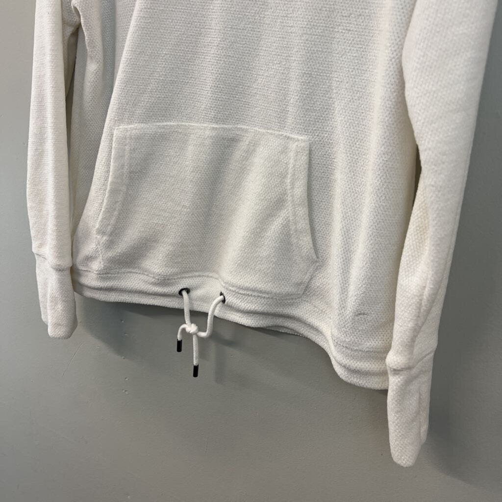 Zyia Active White Soft Long Sleeve Pullover Small