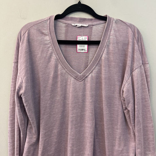 Jane and Delancey Purple Long Sleeve Top Medium