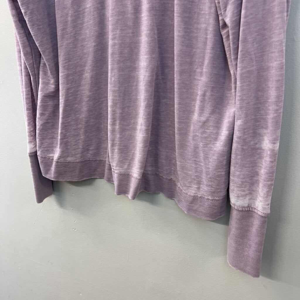 Jane and Delancey Purple Long Sleeve Top Medium