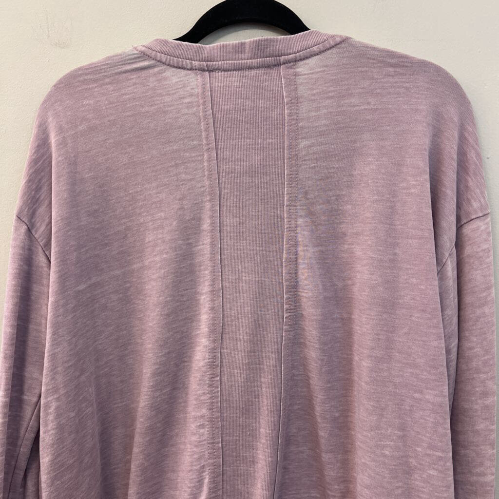 Jane and Delancey Purple Long Sleeve Top Medium