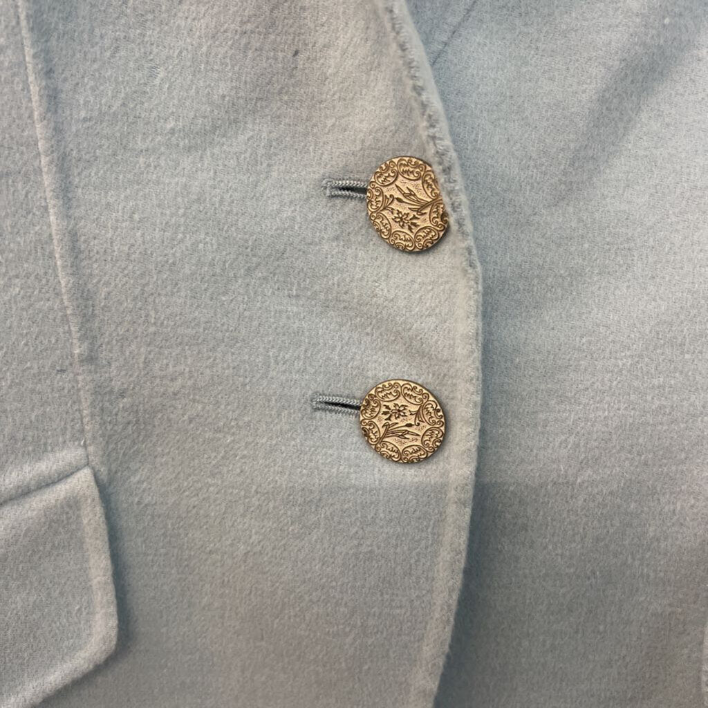 Theory Blue Soft Sileena Blazer Jacket 4