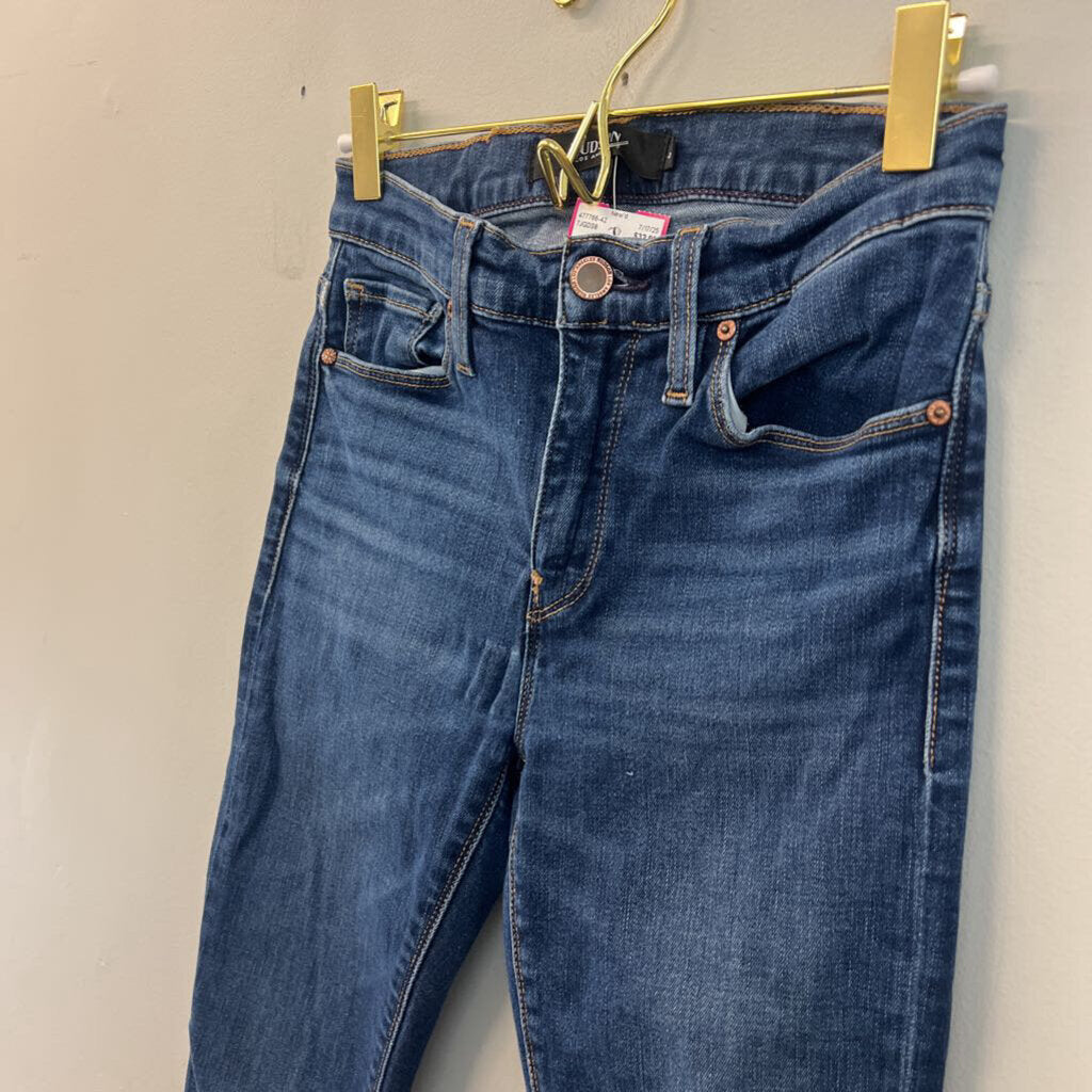 Hudson Dark Wash Skinny Jeans 26