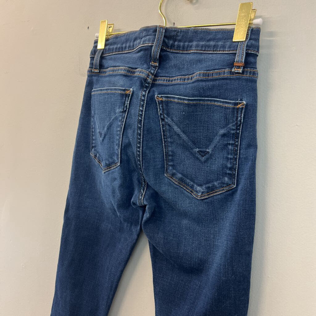 Hudson Dark Wash Skinny Jeans 26
