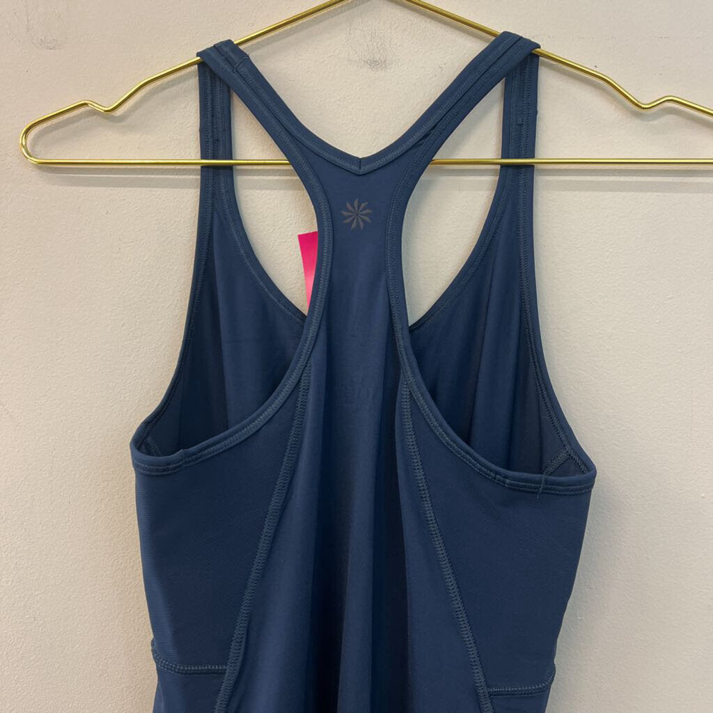 Athleta Blue Athletic Tank Top Extra Small