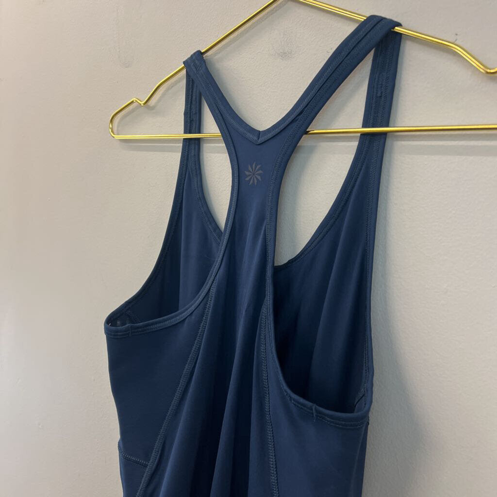 Athleta Blue Athletic Tank Top Extra Small